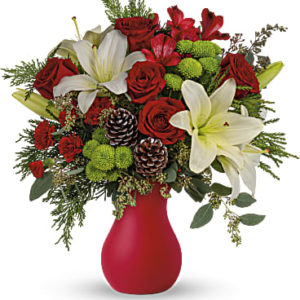 Teleflora's Yuletide Greetings Bouquet