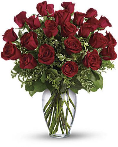 Your Love & Devotion delivered. Surprise your special one with this gorgeous arrangement of red roses available in one,one and a half, two or three dozen. It's an unforgettable display of your timeless love.